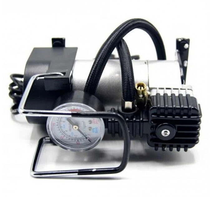 Автомобильный компрессор AIR COMRPRESSOR (Black Silver)