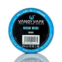 Катушка сетки Vandy Vape Mesh Wire DIY Ni80 100 mesh