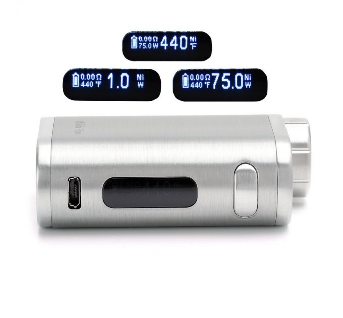 Електронна сигарета Eleaf Istick Pico 75W Starter Kit (Brushed Silver)