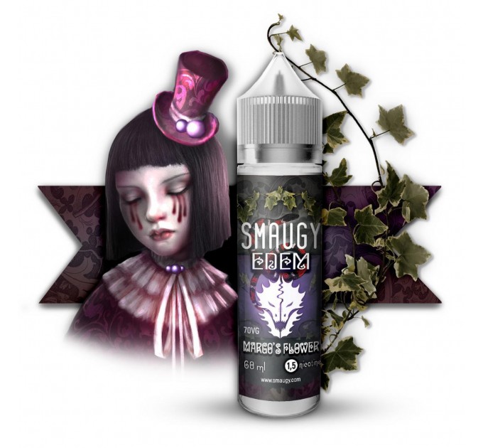 Жидкость для электронных сигарет SMAUGY Edem Margo's flower 0 мг 60 мл (Аромат цветов с фруктовой кислинкой)