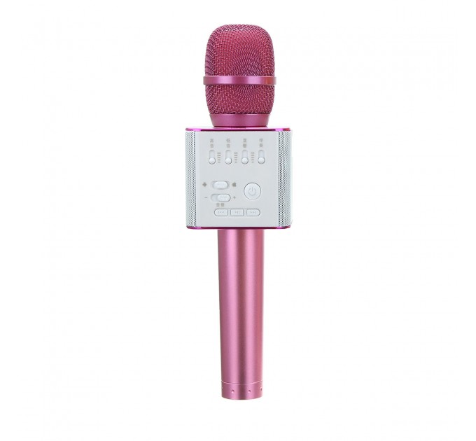 Микрофон для караоке Q9 (Rose Gold)