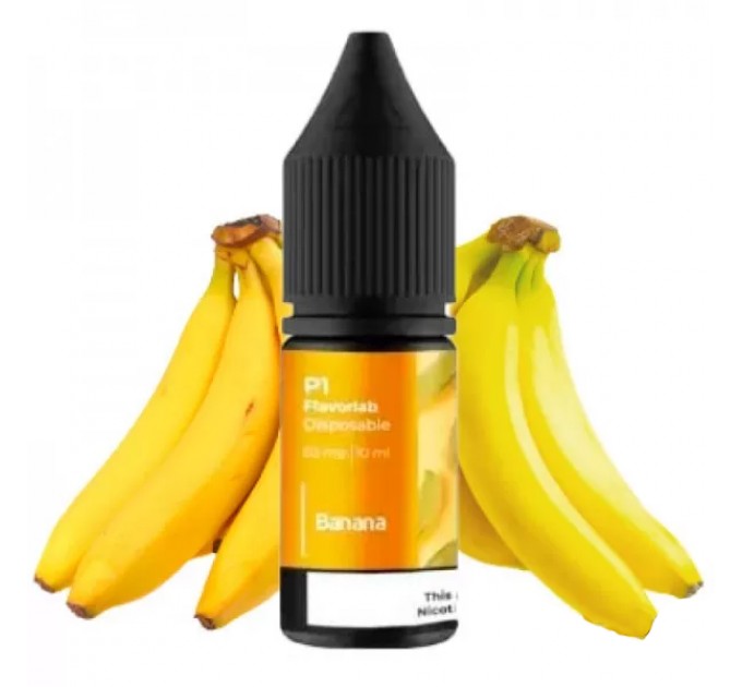 Жидкость для POD систем Flavorlab P1 Banana 10 мл 50 мг (Банан)