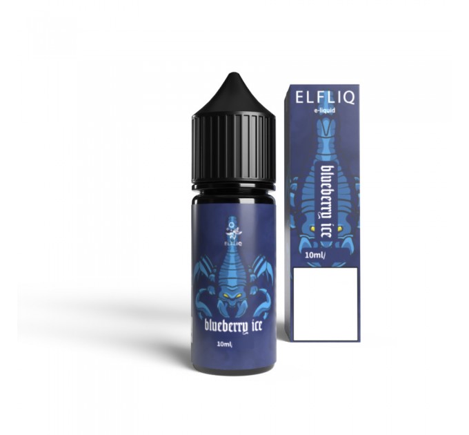 Рідина для POD систем ELFLIQ Blueberry Ice 10 мл 50 мг (Чорниця лід)