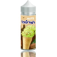Рідина для електронних сигарет Ice Cream Ice cream nuts 0 мг 120 мл (Горіхове морозиво)