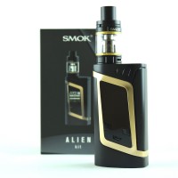 Електронна сигарета Smok Alien TC 220W Kit (Чорно/Золотий)