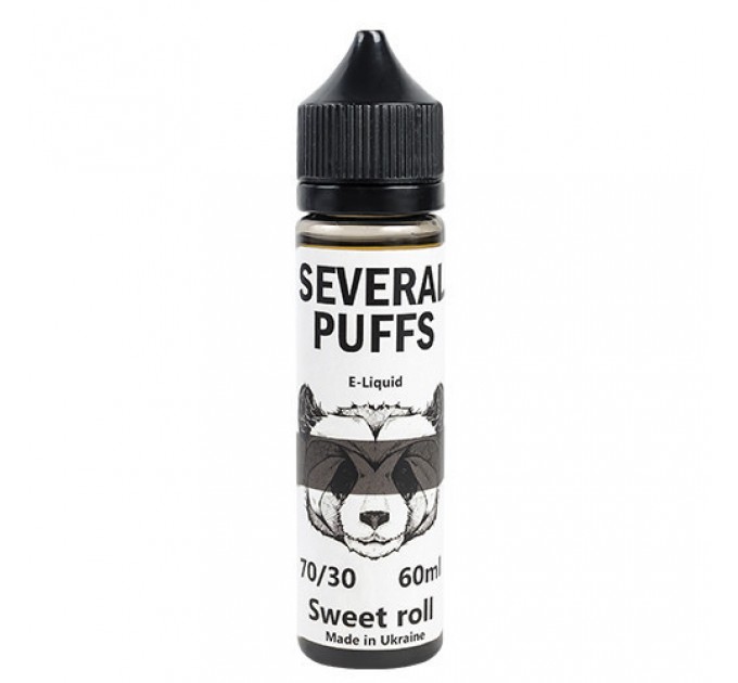Жидкость для электронных сигарет Several Puffs Sweet roll 0 мг 60 мл (Сладкий рулет)