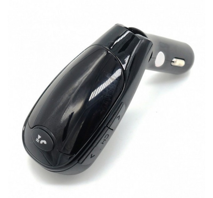 Автомобільний FM трансмітер/модулятор M5 Bluetooth Black