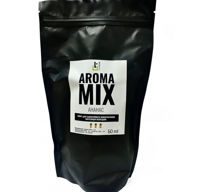 Набор для самозамеса Aroma Mix 60 мл, 0-3 мг (Ананас) 
