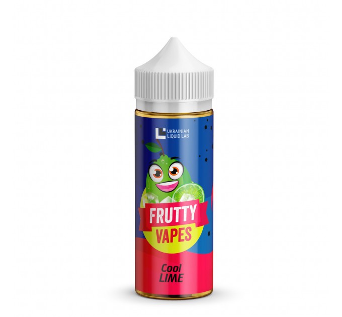 Рідина для електронних сигарет Frutty Vapes Cool Lime 0 мг 120 мл (Прохолодний лайм)