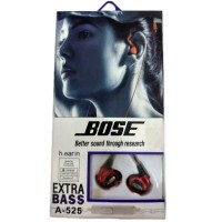 Вакуумні навушники BOSE A-526 (Red)