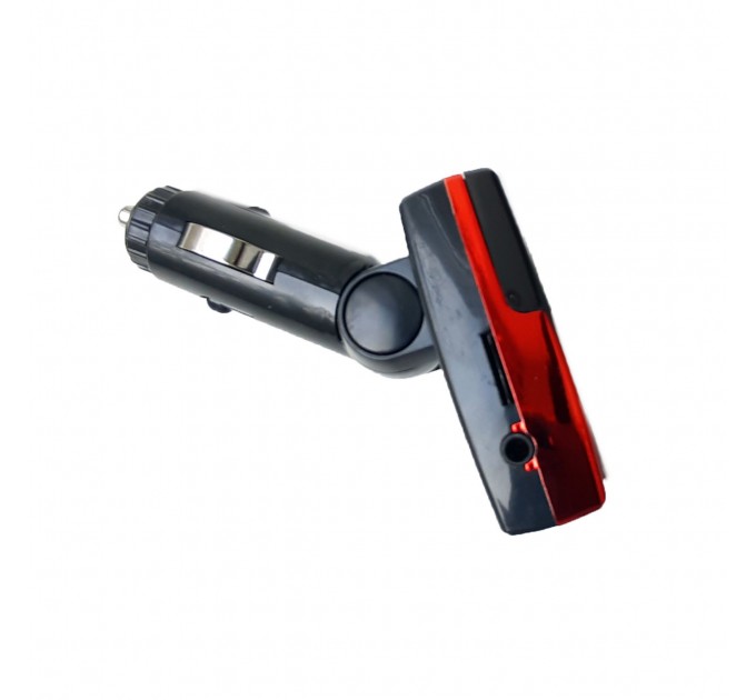 Автомобильный FM модулятор 990 USB/micro SD от прикуривателя Red