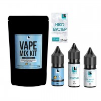 Набор для самозамеса заправки Vape Mix Kit 30 мл, 0-25 мг Mango Ice