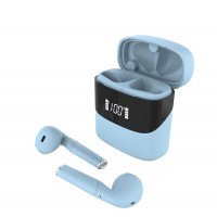 Бездротові навушники P23 TWS з боксом для заряджання Blue