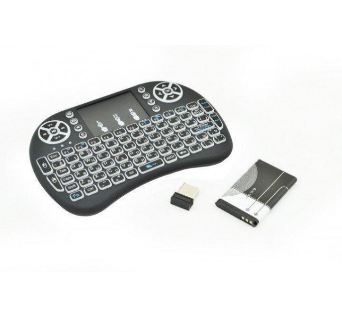 Беспроводная мини клавиатура пульт для ТВ "Mini Keyboard UKB 500" (Black)