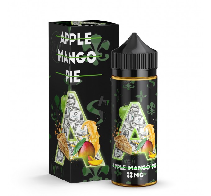 Жидкость для электронных сигарет CASH Apple-mango pie 6 мг 60 мл (Яблочный пирог с манго)