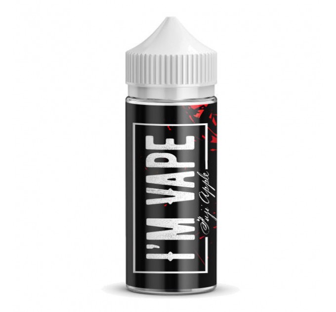 Жидкость для электронных сигарет I'М VAPE Fuji Apple 3 мг 120 мл (Красное яблоко)