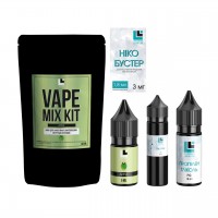 Набір для самозамісу Vape Mix Kit 60 мл, 0-3 мг (Apple)