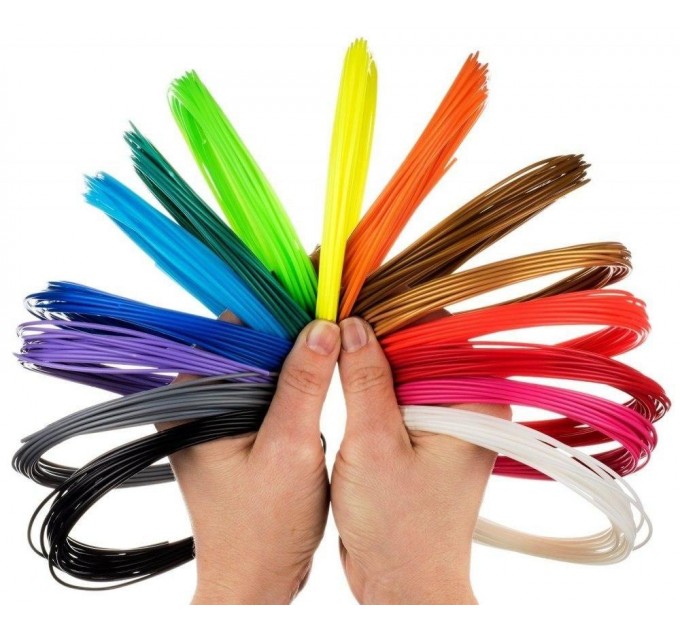 Пластик PLA для 3D ручки WM001 (20 цветов по 10 м) 