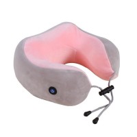 Массажная подушка U-Shaped Massage Pillow (Silver Pink)
