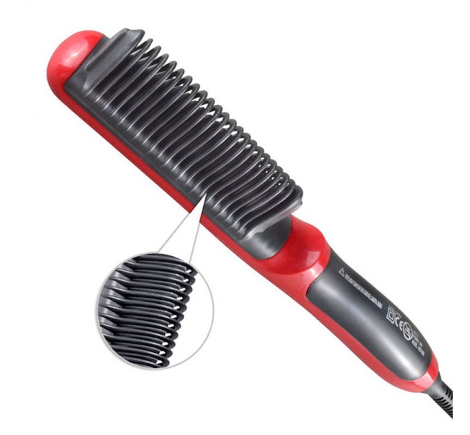 Гребінець-випрямляч Straight Hair Comb 266 (Red)