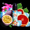 Рідина для електронних сигарет Fluffy Puff Tropical Grapefruit ICE 0 мг 60 мл (Грейпфрут-маракуя та лід)
