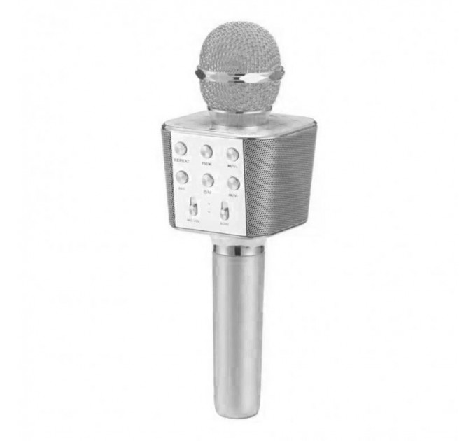Микрофон для караоке WSTER WS-1688 (Silver)