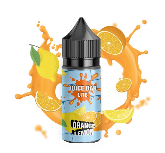 Жидкость для POD систем Flavorlab JUICE BAR Lite Orange Lemon 30 мл 50 мг (Апельсин Лимон)