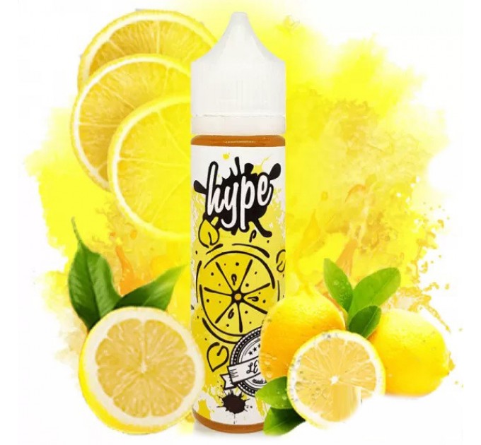 Жидкость для электронных сигарет Hype Organic Lemon 60 мл 3 мг (Лимонный леденец)