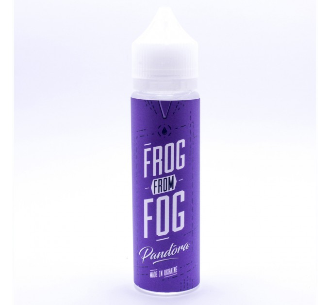 Жидкость для электронных сигарет Frog from Fog Pandora 3 мг 60 мл (Виноград + Лёд)