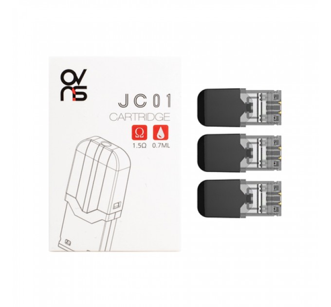 Картридж для OVNS JC01 Pod сумісний із JUUL 1ml original Coil 1.5 Ом