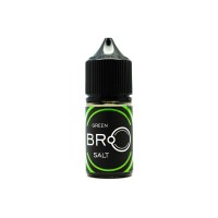 Рідина для електронних сигарет POD систем на сольовому нікотині BRO 30 мл Green Apple, 50 мг