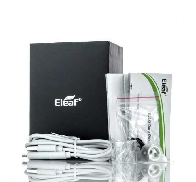 Стартовий набір Eleaf iStick NOWOS 80W 4400mAh with ELLO Duro Silver
