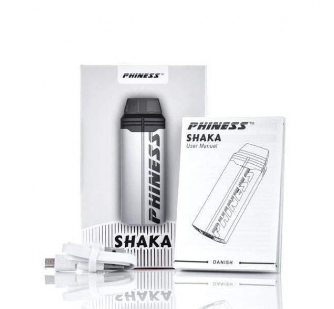 Під-система Phiness Shaka Pod System 380mAh Kit Silver