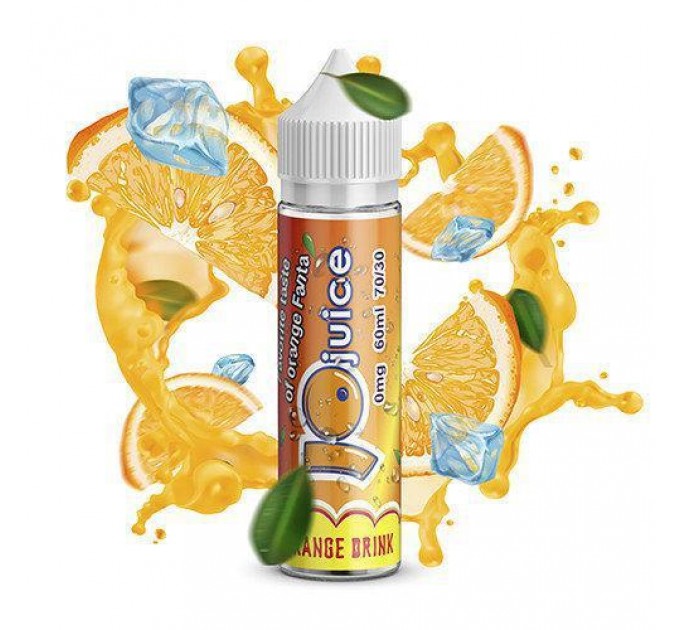 Рідина для електронних сигарет Jo Juice Orange Drink 0 мг 60 мл (Апельсинова фанта)
