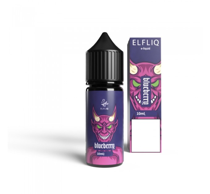 Жидкость для POD систем ELFLIQ Blueberry 10 мл 50 мг (Черника)