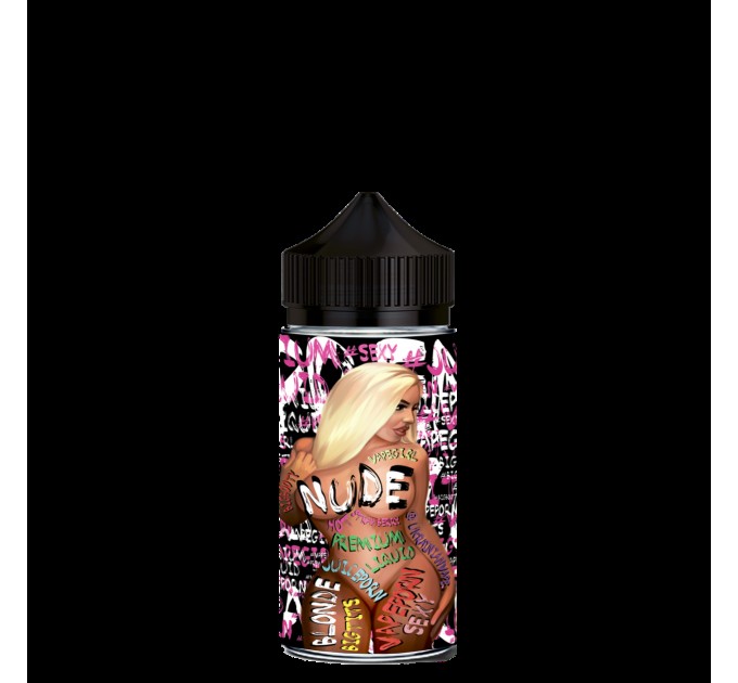 Жидкость для электронных сигарет NUDE Blonde HOT Strawberry 6 мг 30 мл (Горячий Клубника)