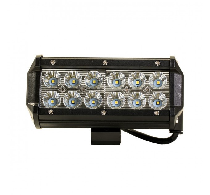 Фара автомобильная 12 LED 5D-36W-SPOT (Black)