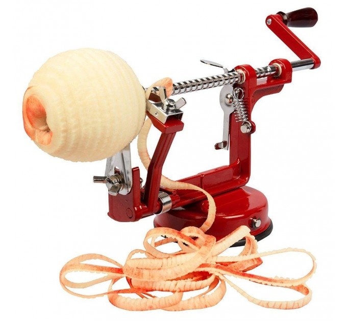 Машинка для різання картоплі спіраллю Spiral Potato Chips Red