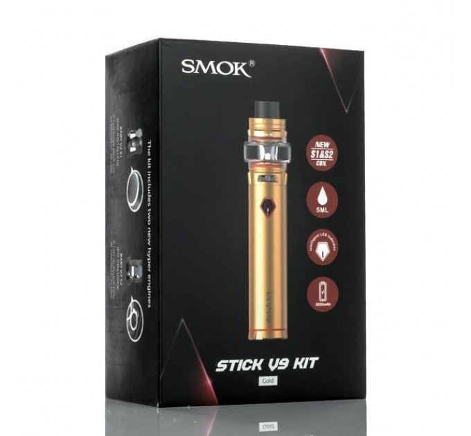 Электронная сигарета Smok Stick V9 Kit Gold