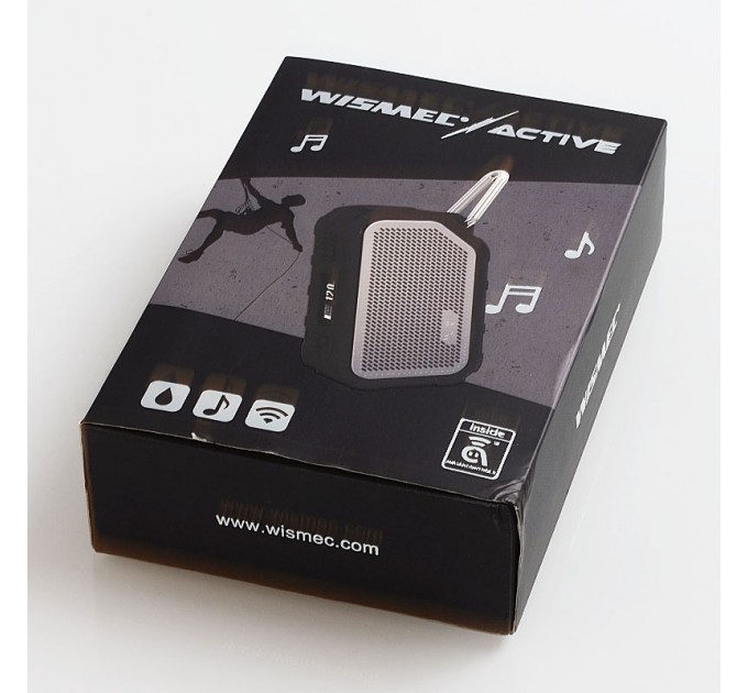 Батарейний мод Wismec Active Bluetooth Music 80W 2100mAh Box Mod Silver