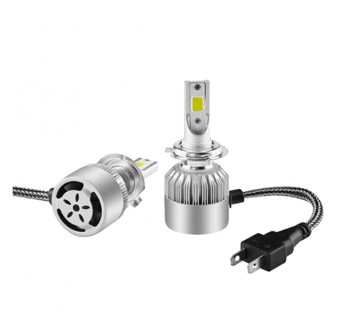 Лампа автомобильная LED C6 H7 (Silver)