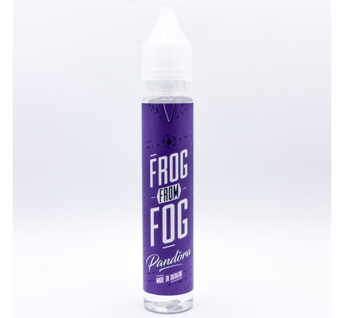 Жидкость для электронных сигарет Frog from Fog Pandora 3 мг 30 мл (Виноград + Лёд)