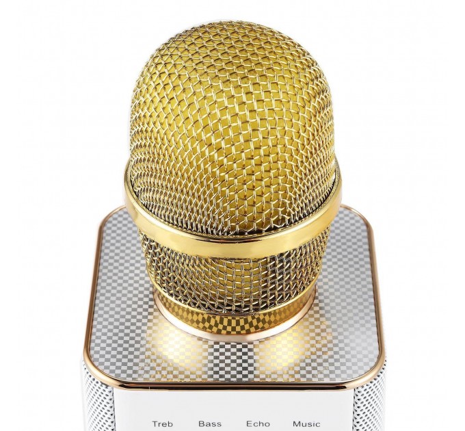Микрофон для караоке Q9 (Gold)