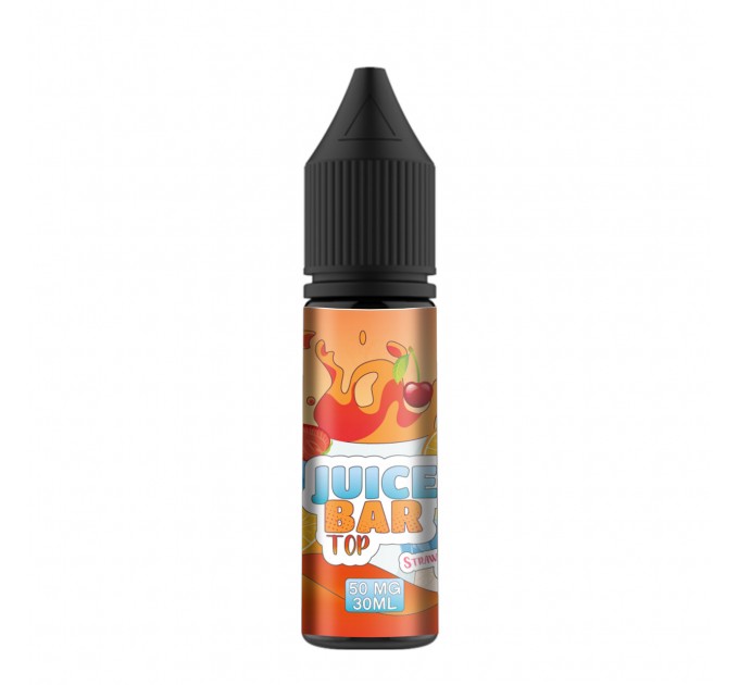 Рідина для POD систем Flavorlab JUICE BAR TOP Strawberry Orange Cherry 15 мл 50 мг (Полуниця Апельсин Вишня)