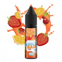 Рідина для POD систем Flavorlab JUICE BAR TOP Strawberry Orange Cherry 15 мл 50 мг (Полуниця Апельсин Вишня)