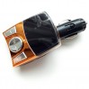 Автомобильный FM модулятор 990 USB/micro SD от прикуривателя Orange