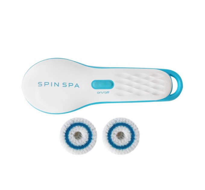 Набір для вмивання Spin Spa 2 насадки (White Blue)