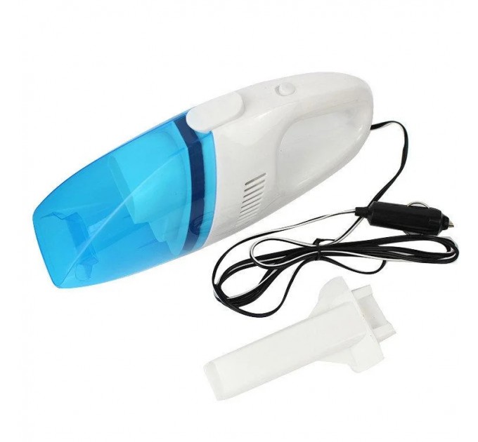 Автомобильный пылесос High Power Vacuum Cleaner (White Blue)