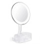 Зеркало с LED подсветкой и органайзером XH-086 (White) 