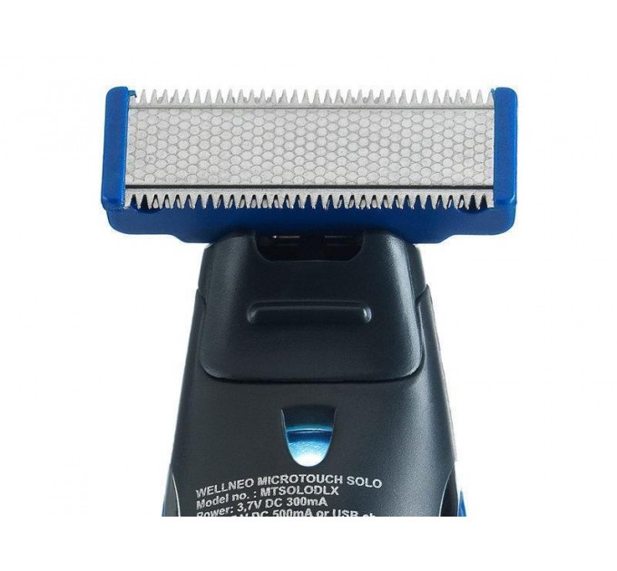 Бритва Триммер для бороды Micro Touch SOLO (Black-Blue)